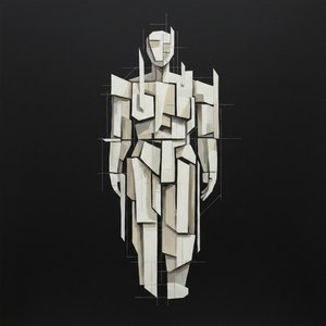 Fragmented Monolith: A Singular Study of Geometric Form and Eternal Void