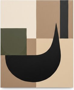 Monolithic Silence: An Organic Convergence Of Earthly Tones And Geometric Grace — Laurent Vionnet, Minimalist Art