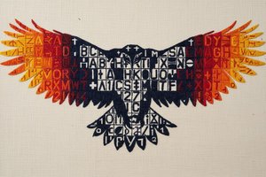 Syntax Of Flight: An Embroidered Cipher — Amélie Renard