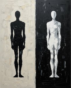 Dualità Eterna: Uno Studio Monumentale Di Luce E Ombra Nell'impasto Scultoreo — Laurent Fabre