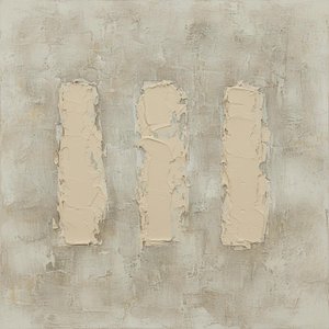 Monolithic Silence: A Sculptural Study In Tonal Relief And Timeless Serenity — Laurent Roche