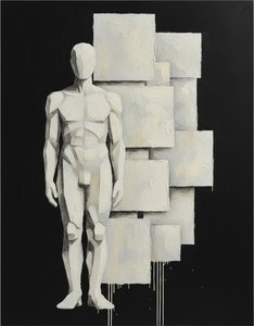 Sombras Monolíticas: Un Estudio Singular De La Forma Geométrica Y La Gracia Melancólica — Laurent Fabre