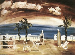 On The Beach Under Purple Sky — István Farkas