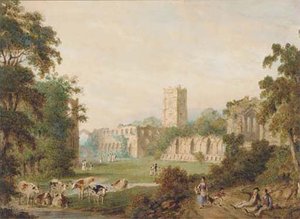 Fountains Abbey, Yorkshire — John Heaviside Clark