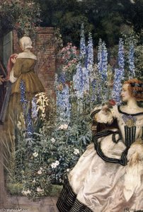 They Toil Not, Neither Do They Spin — Eleanor Fortescue Brickdale, Pre-raphaelite
