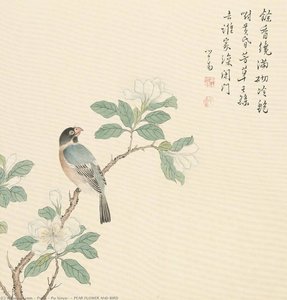 Pear Flower And Bird — Puru ( Pu Xinyu)