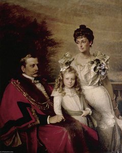 Sir John George Blaker And Family — Henry Weigall