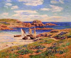Porspoder The Port Finistere — Henri Moret