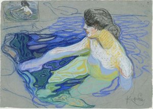 Bather — 프란티셰크 쿠프카, Post-impressionism