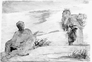 Encounter At Dusk — Eugene Berman