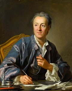 لويس ميشيل فان لو - Portrait of Denis Diderot