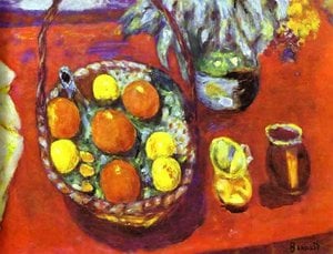 Fruit Basket — Pierre Bonnard, Post-impressionism