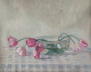 Pink Tulips — Dorothy W Moore
