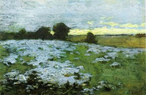 Arthur Wesley Dow - Ipswich Field - Flower Study