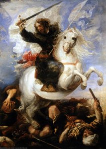 Saint Jacques le Majeur dans la bataille de Clavijo