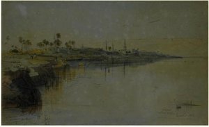 Girzeh, Egypt — Edward Lear