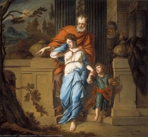 The Repudiation Of Hagar — Johannes Voorhout