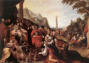 Worship Of The Golden Calf — Frans Francken The Younger
