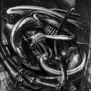 Hr Giger Alienmonster Iv — Hans Ruedi Giger