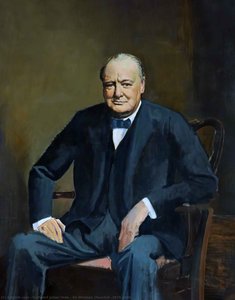 Sir Winston Churchill (1874-1965) — Cuthbert Julian Orde