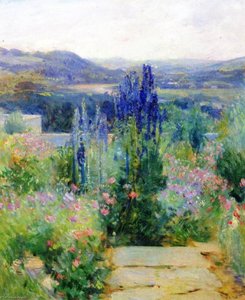 Larkspur (also Known As Garden At High Court, Cornish) — Charles Adams Platt