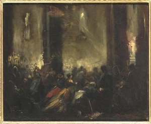 Messe De Minuit A Rome — Jean-baptiste Carpeaux