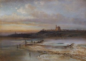 Thaw. Yaroslavl. — Aleksej Savrasov, Realism
