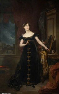 Miss Eliza O'neill As Belvidera In Thomas Otway's 'venice Preserved' — Артур Уилям Девис