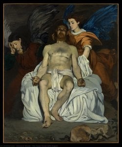Édouard Manet - The Dead Christ with Angels