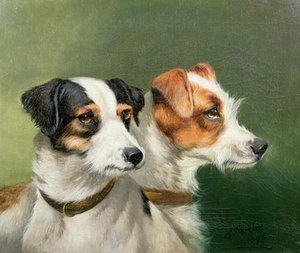 Two Fox Terriers — John Alfred Wheeler, Other