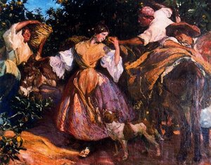 Escena en el Campo (also known as En el naranjal)