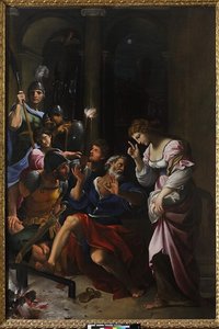 Ludovico Carracci - The Denial of Saint Peter