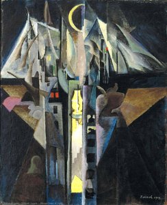 Mirage Ships At Night — William Zorach