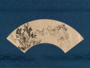 Preparing Tea By A Mountain Gorge — Aoki Mokubei
