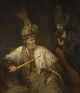 Ahasuerus And Haman — Aert De Gelder