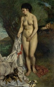 Lise Am Flussufer — Pierre-auguste Renoir