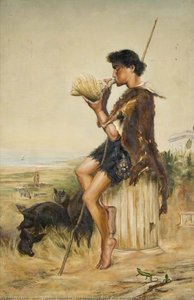 The Swine Herd (copy After William Ewart Lockhart) — James Crichton Macintyre
