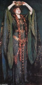 John Singer Sargent - Miss Ellen Terry as Lady Macbeth