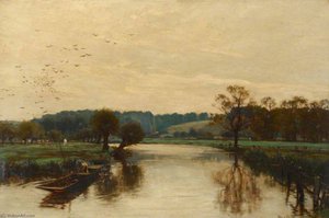 Alfred William Parsons - Morning on the Kennet
