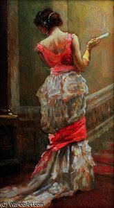 Lady with a Fan