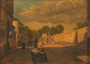 La grille de la rue de la Ceinture