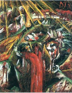 Otto Dix - Dying Warrior