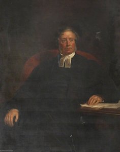 Richard Michell (1805–1877), First Principal Of Hertford College (1874) — William Salter, Academic Painting