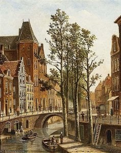 A View Of Utrecht — Oene Romkes De Jongh