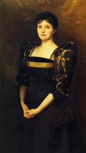 John Singer Sargent - Mrs. George Lewis (elizabeth Eberstadt)