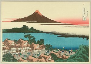 Fugaku Sanju-rokkei - Kai Province — Kacušika Hokusai