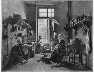 Kitchen Interior — Michel Martin Drolling