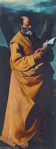 Apostle St Andrew - Francisco de Zurbarán