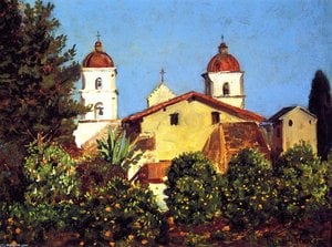 Santa Barbara Mission — Theodore Wores