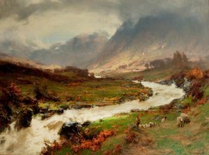 A Break In The Storm, Glen Lyon — David Farquharson